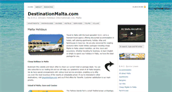 Desktop Screenshot of destinationmalta.com